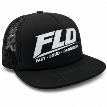 FLD New Skool Old Skool Foam Trucker Hat