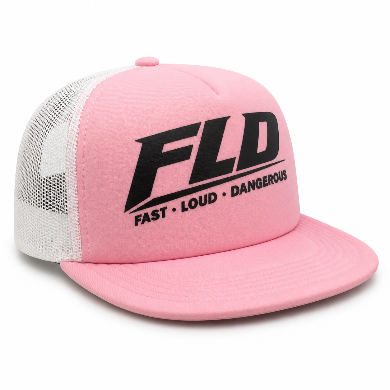 FLD New Skool Old Skool Foam Trucker Hat