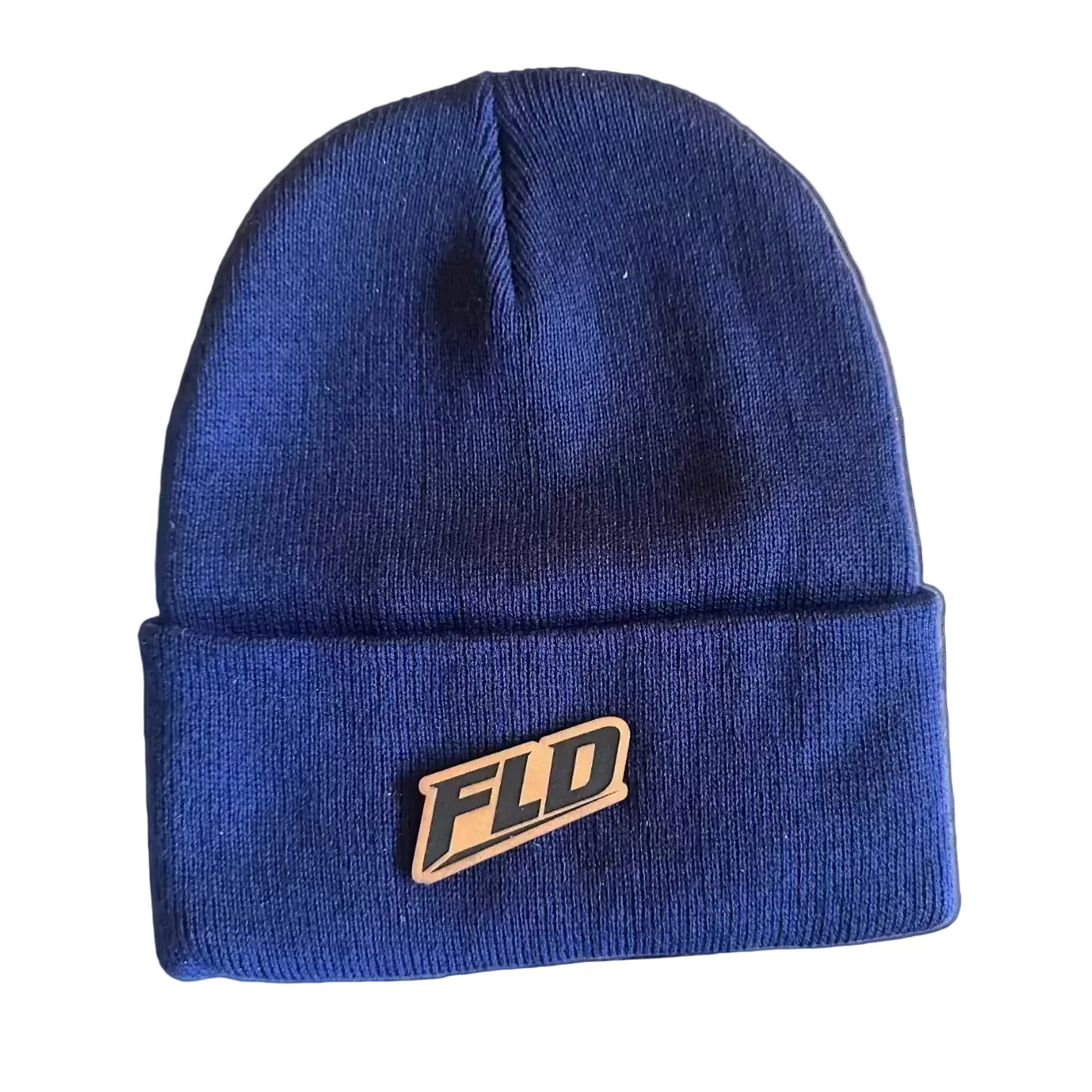 FLD Trackside Knit Blue Beanie
