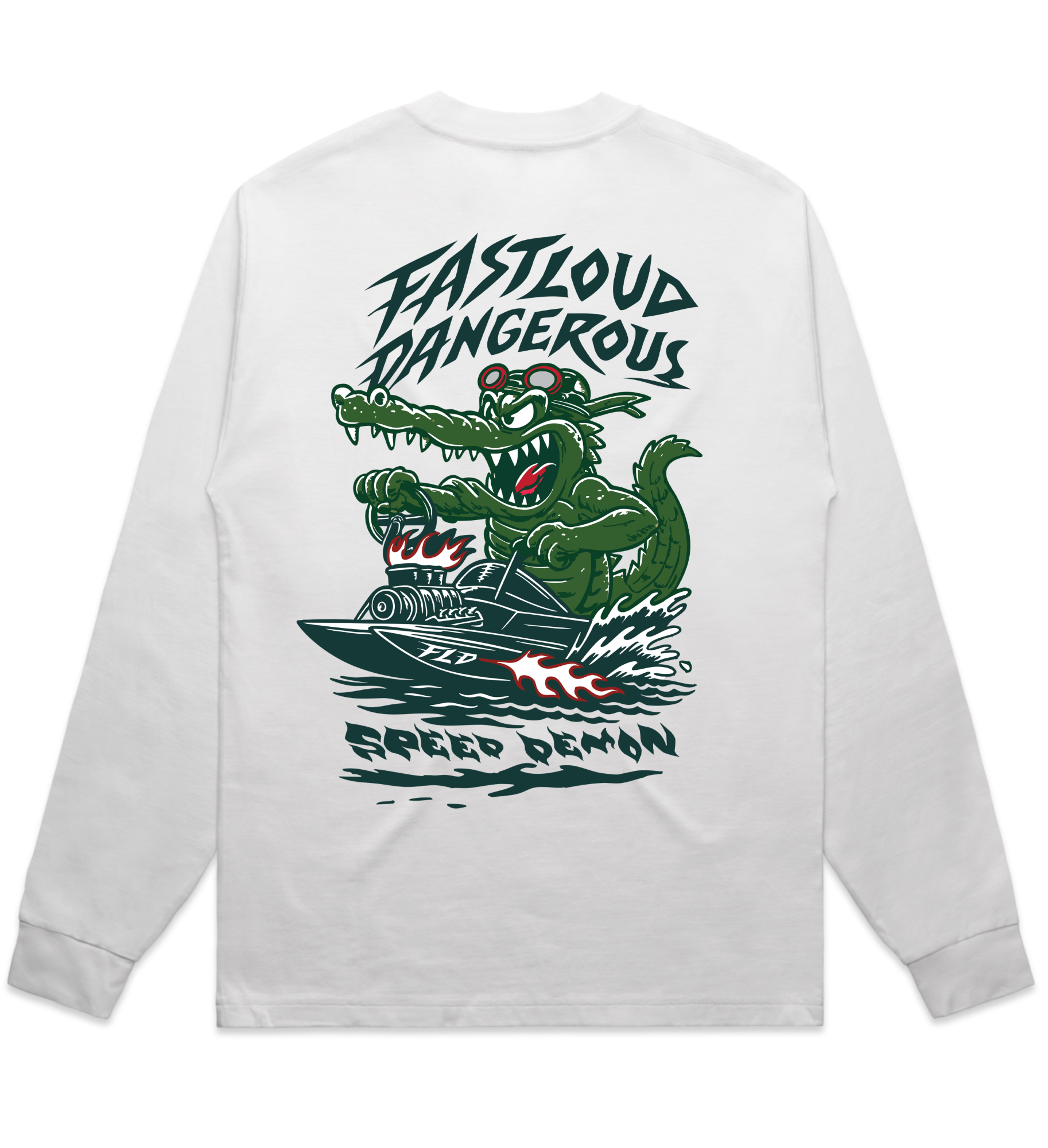Youth Gator Long Sleeve – Fast Loud Dangerous apparel