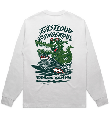 Youth Gator Long Sleeve – Fast Loud Dangerous apparel