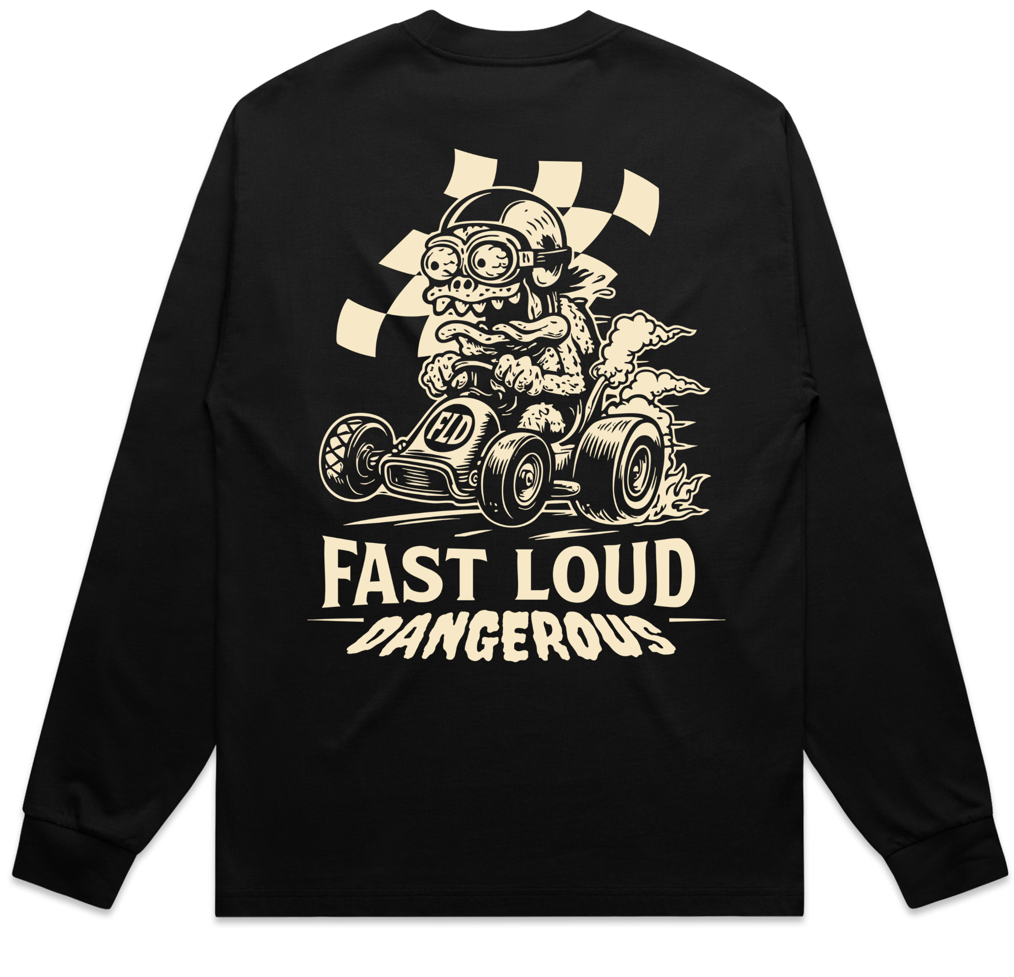 Youth Long Sleeve Desert Rat – Fast Loud Dangerous apparel