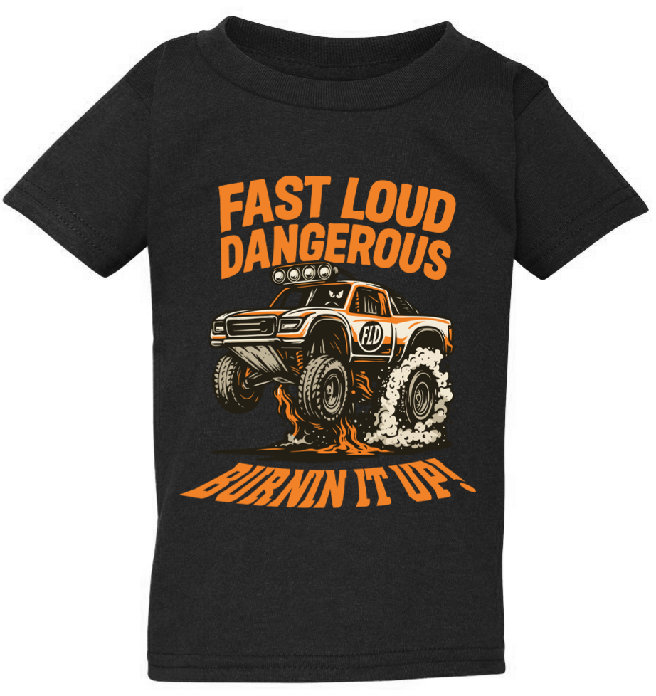 Toddler Truck Burn It Up
