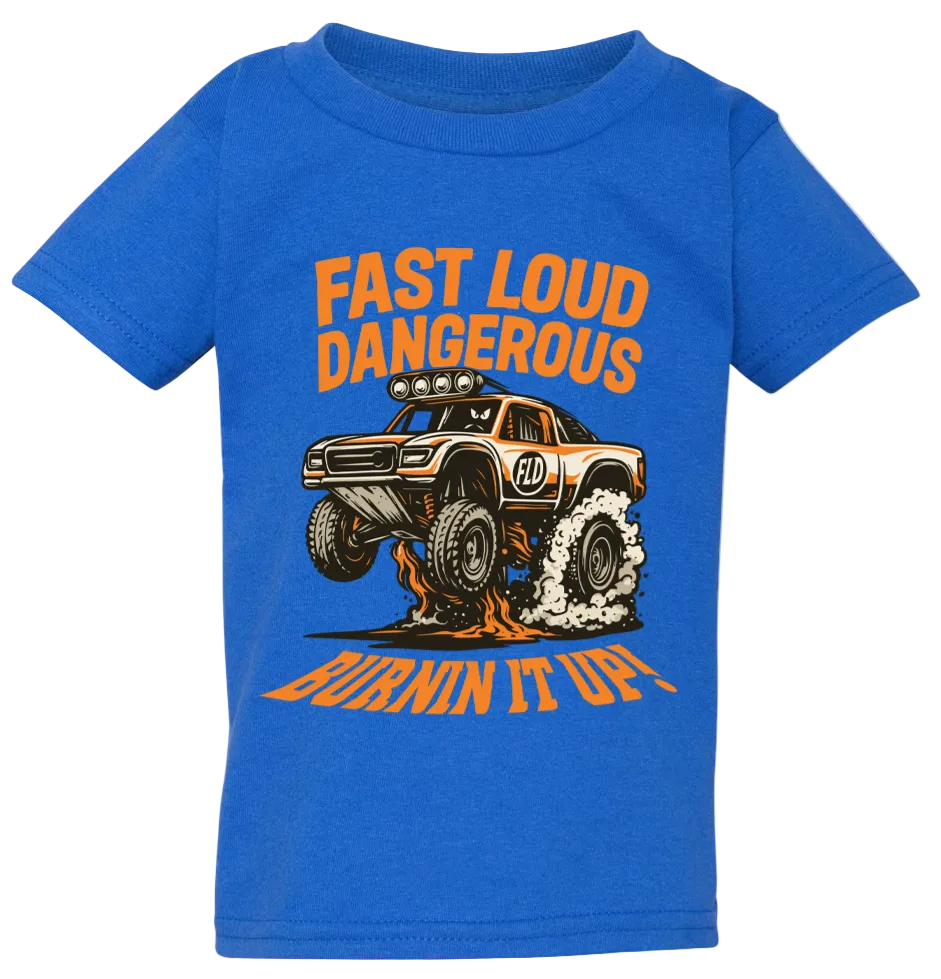 Toddler Truck Burn It Up