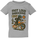 Toddler Moto Cat Gray