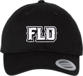 FLD Bio-Washed Classic Dad Hat Black