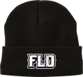 FLD Watch Cap Beanie Black