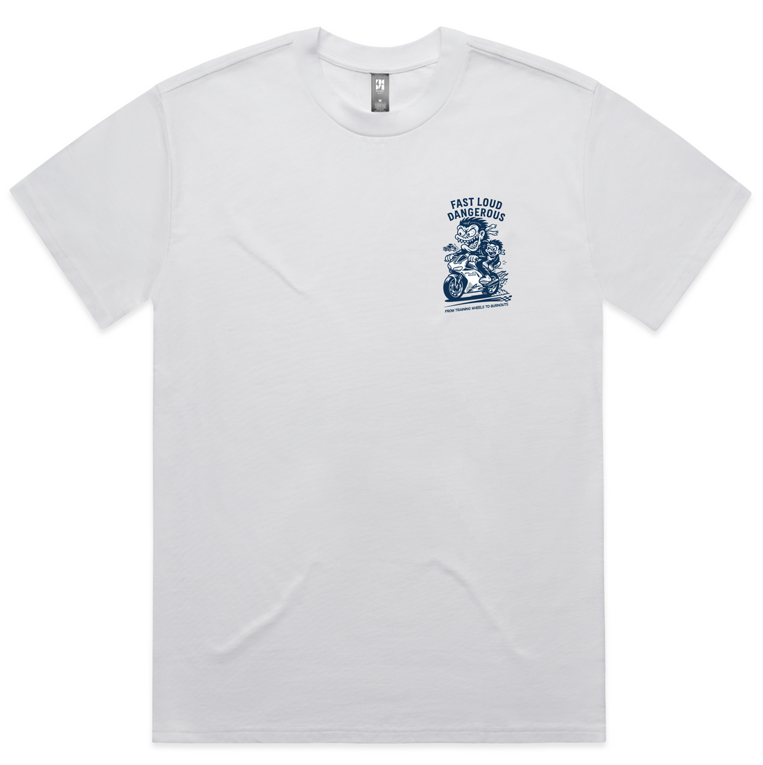Youth Street Speed Short Sleeve White