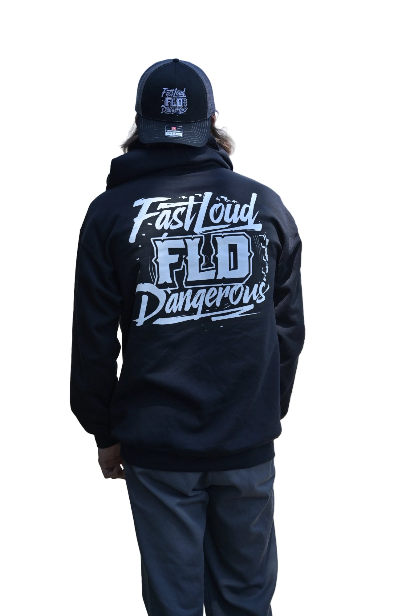 Flag Hoodie – Fast Loud Dangerous apparel