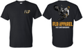 FLD Flag Moto Whip Black Tee
