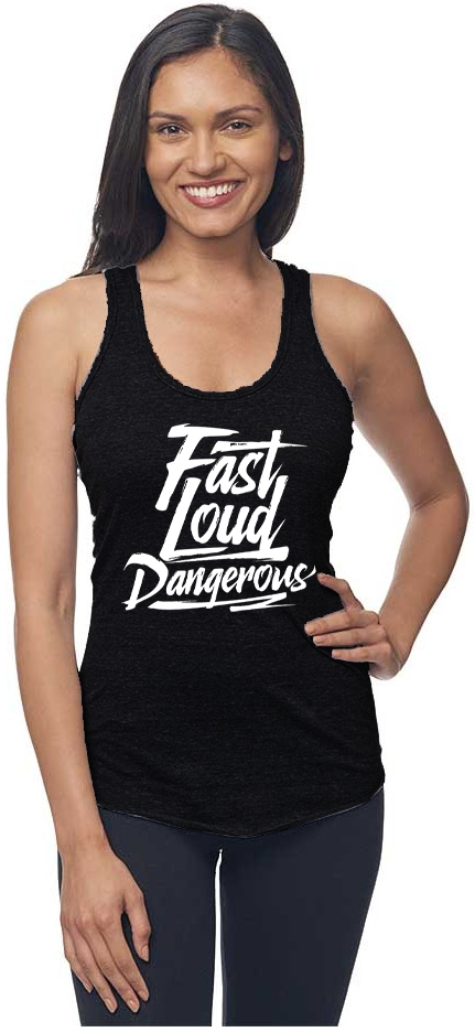 FLD WORDMARK - RACERBACK - LADIES TANKTOPS