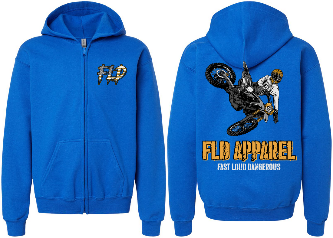 FLD FLAG APPAREL BIKE - YOUTH - HOODIES