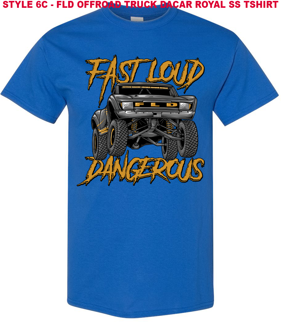 FLD TROPHY TRUCK  YOUTH - SS TSHIRT