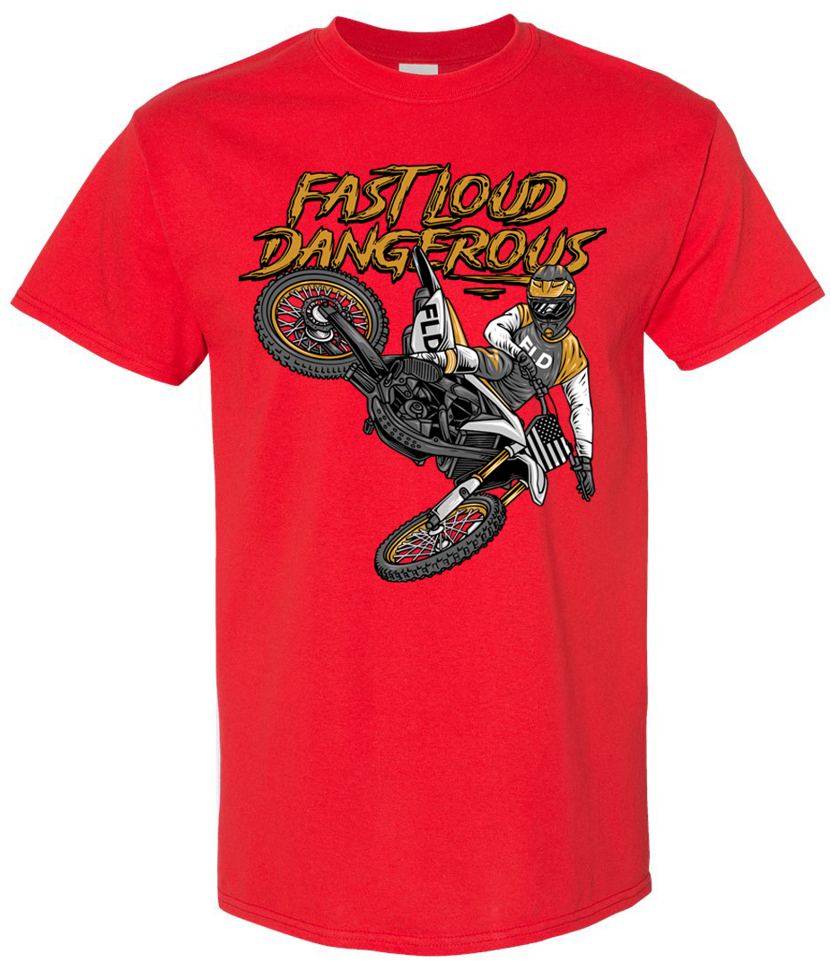 FLD MOTO WHIP - YOUTH - SS TSHIRT
