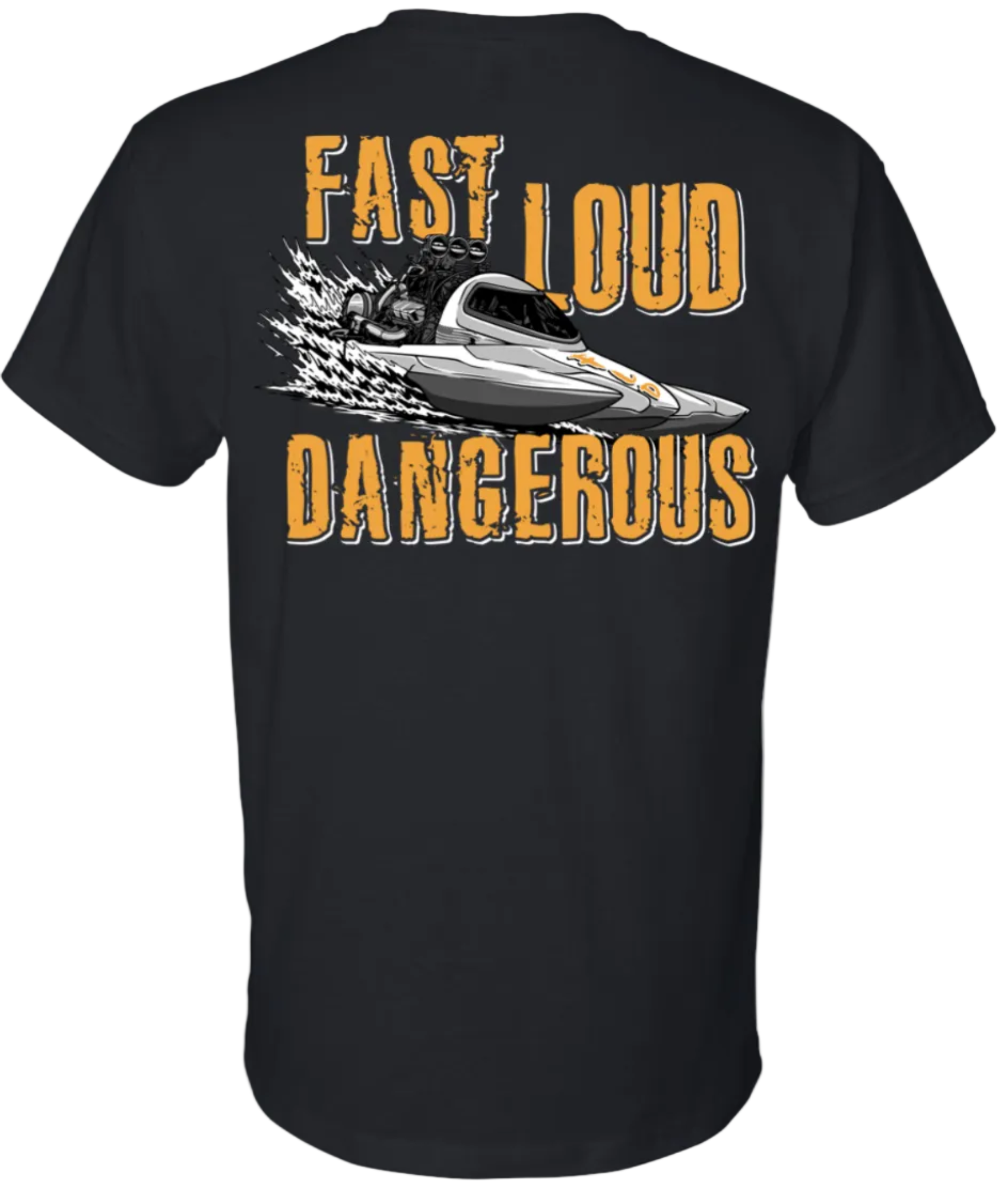 Flag Drag Boat Tee – Fast Loud Dangerous apparel