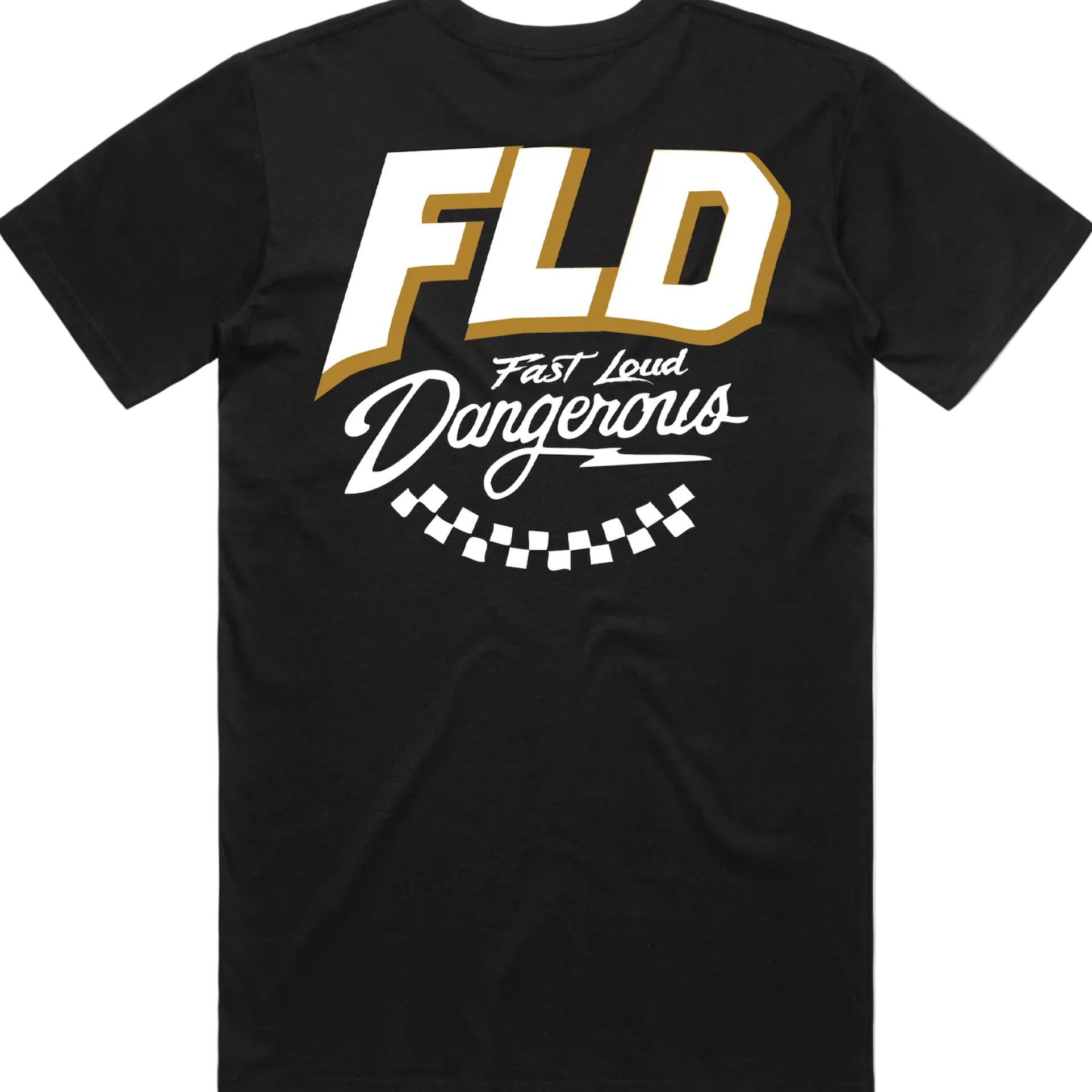 Checkers Tee – Fast Loud Dangerous apparel