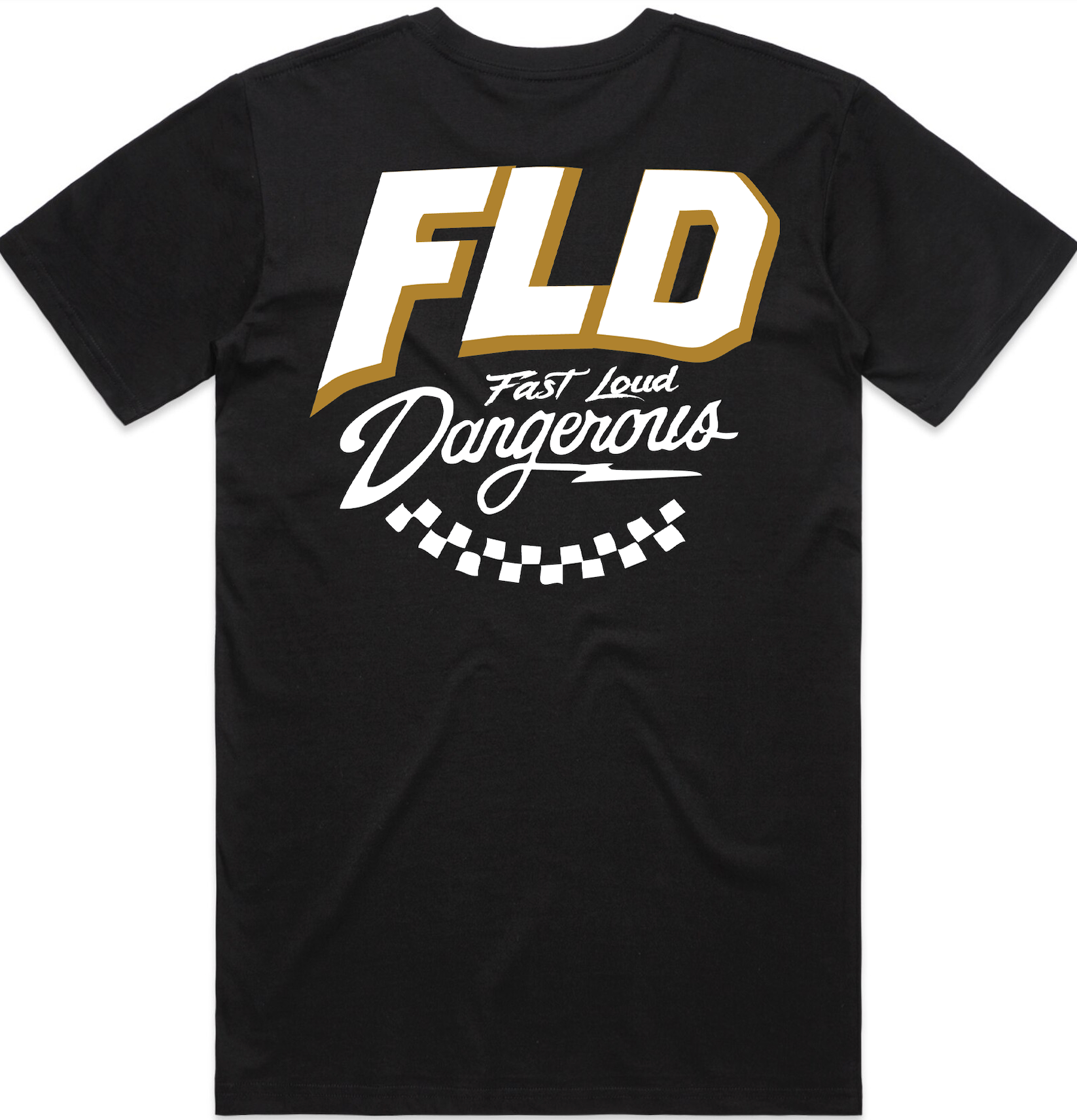 FLD Checkers Tee