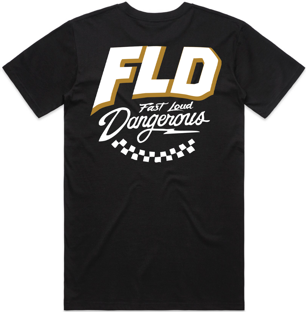 FLD Checkers Tee