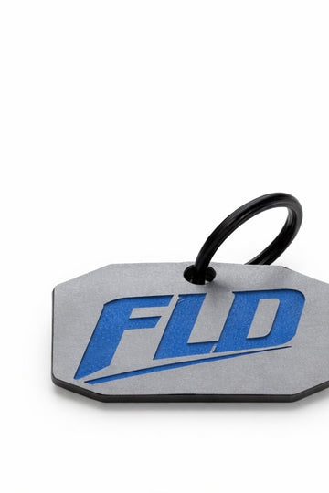 FLD Moto Plate Keychain