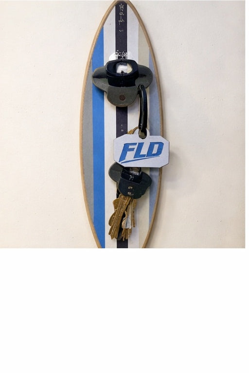 FLD Moto Plate Keychain
